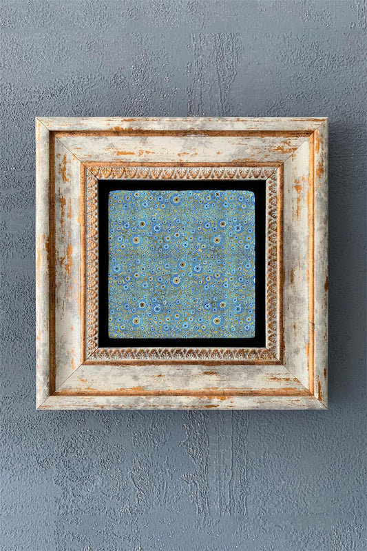 SINGLE FRAME NATURAL STONE WALL DECOR / CDD1-40-1012 (WALL DECOR)