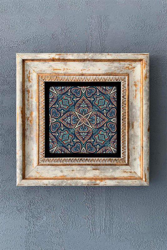 SINGLE FRAME NATURAL STONE WALL DECOR / CDD1-40-1252 (WALL DECOR)