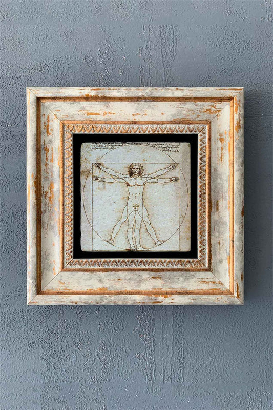 SINGLE FRAME NATURAL STONE WALL DECOR / CDD1-40-1330 (WALL DECOR)