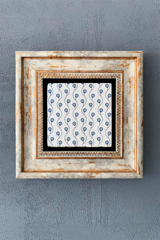 SINGLE FRAME NATURAL STONE WALL DECOR / CDD1-40-1027 (WALL DECOR)