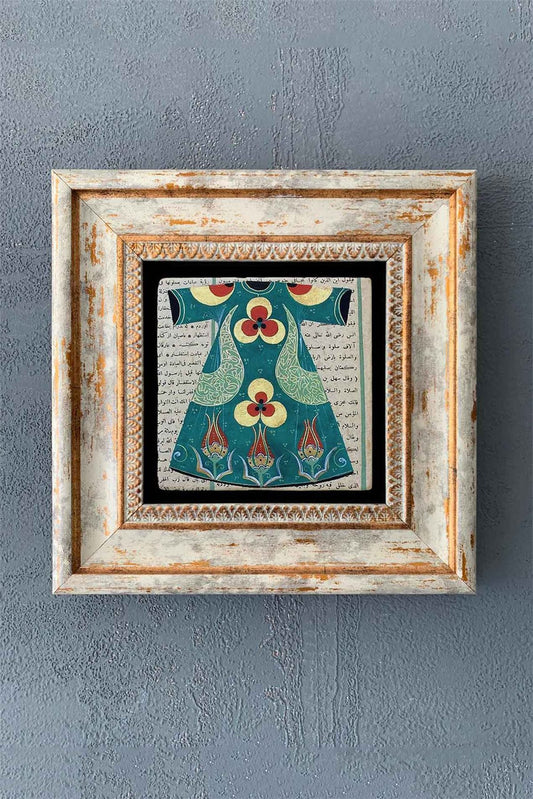 SINGLE FRAME NATURAL STONE WALL DECOR / CDD1-40-1292 (WALL DECOR)