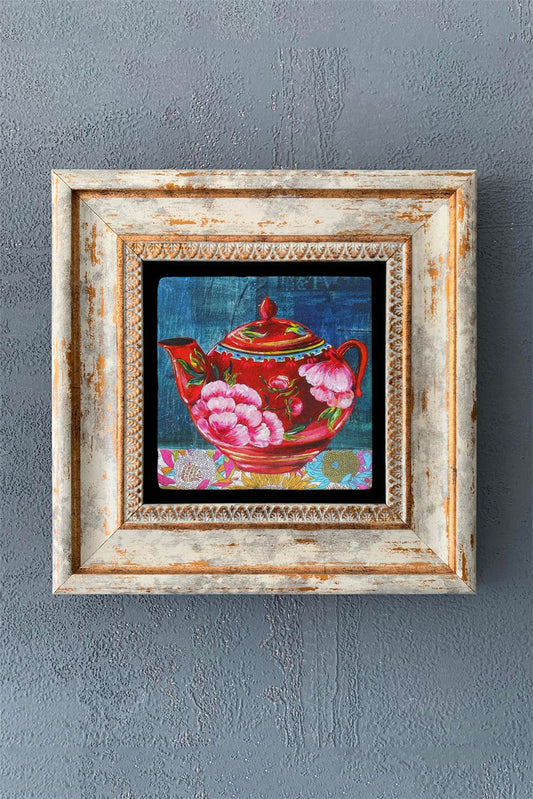 SINGLE FRAME NATURAL STONE WALL DECOR / CDD1-40-1233 (WALL DECOR)