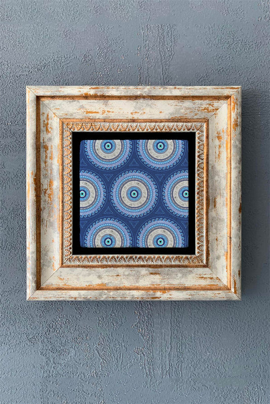 SINGLE FRAME NATURAL STONE WALL DECOR / CDD1-40-1178 (WALL DECOR)
