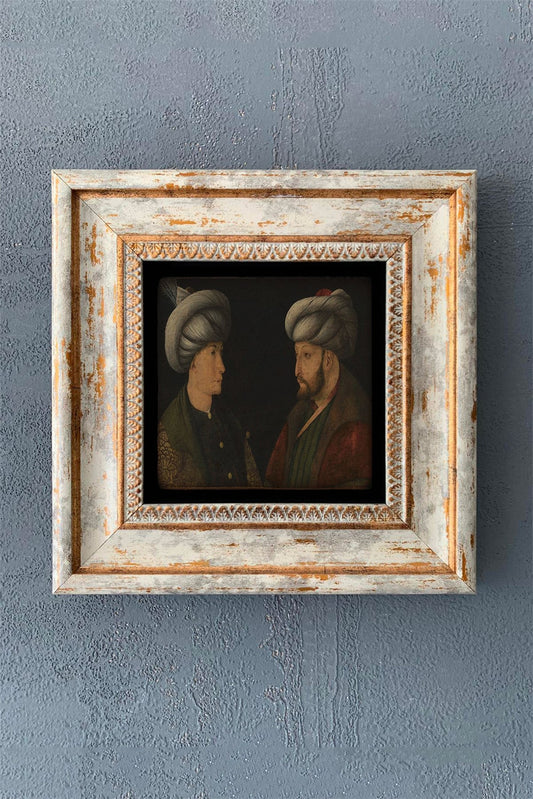 SINGLE FRAME NATURAL STONE WALL DECOR / CDD1-40-1091 (WALL DECOR)