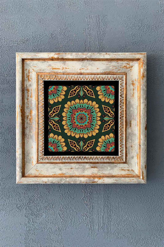 SINGLE FRAME NATURAL STONE WALL DECOR / CDD1-40-1349 (WALL DECOR)