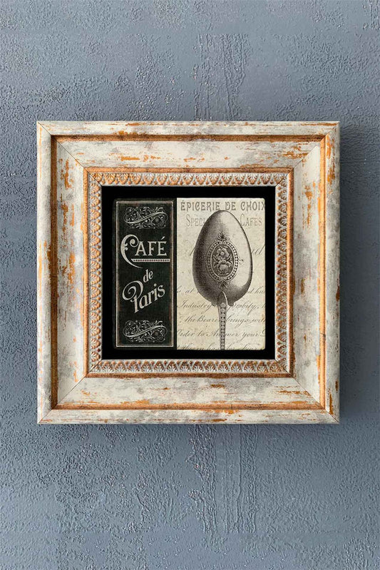 SINGLE FRAME NATURAL STONE WALL DECOR / CDD1-40-1273 (WALL DECOR)