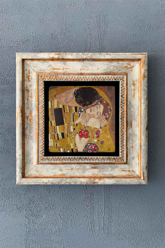 SINGLE FRAME NATURAL STONE WALL DECOR / CDD1-40-1336 (WALL DECOR)