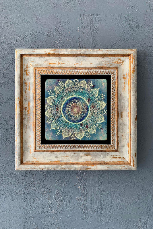 SINGLE FRAME NATURAL STONE WALL DECOR / CDD1-40-1240 (WALL DECOR)