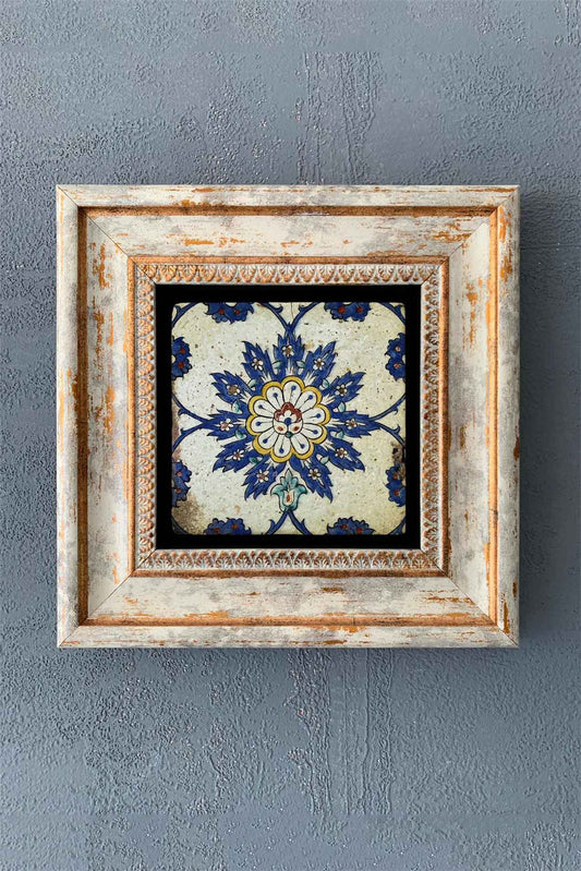 SINGLE FRAME NATURAL STONE WALL DECOR / CDD1-40-1288 (WALL DECOR)