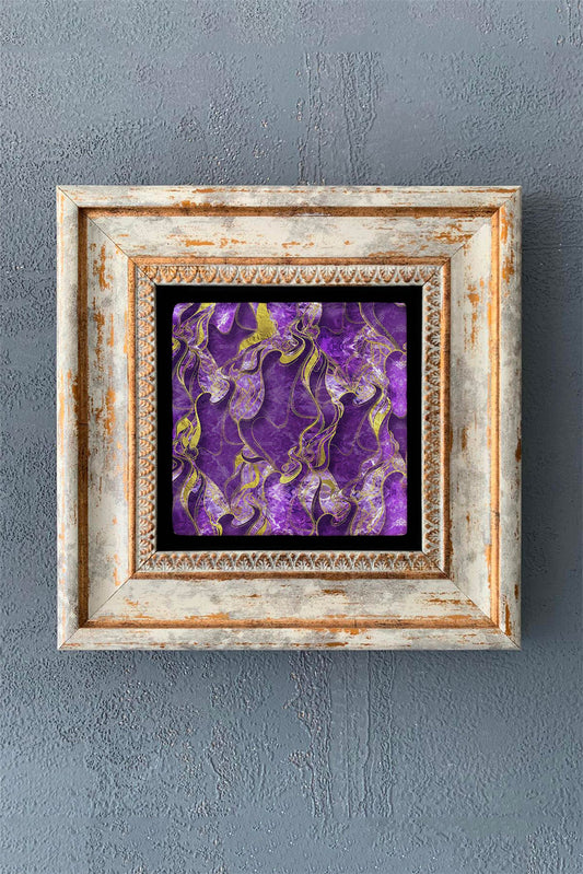 SINGLE FRAME NATURAL STONE WALL DECOR / CDD1-40-1112 (WALL DECOR)