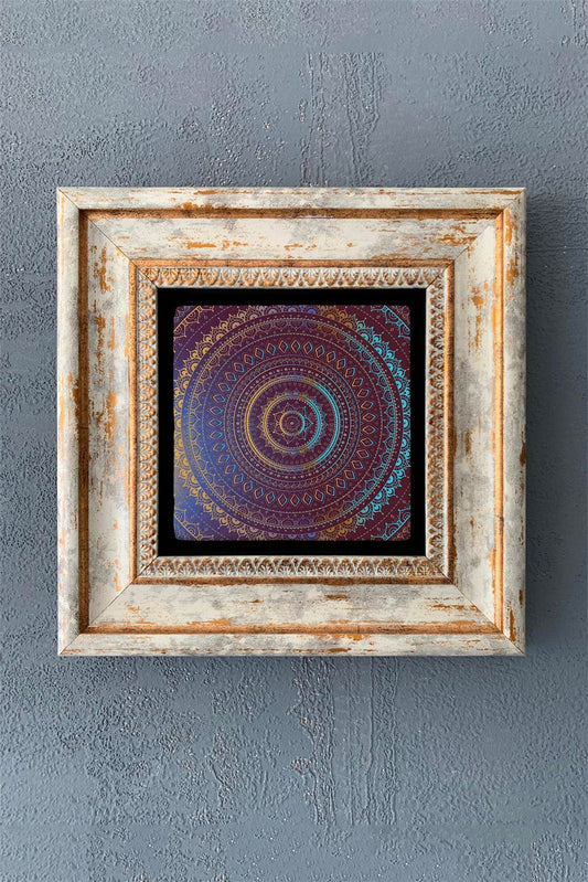 SINGLE FRAME NATURAL STONE WALL DECOR / CDD1-40-1183 (WALL DECOR)