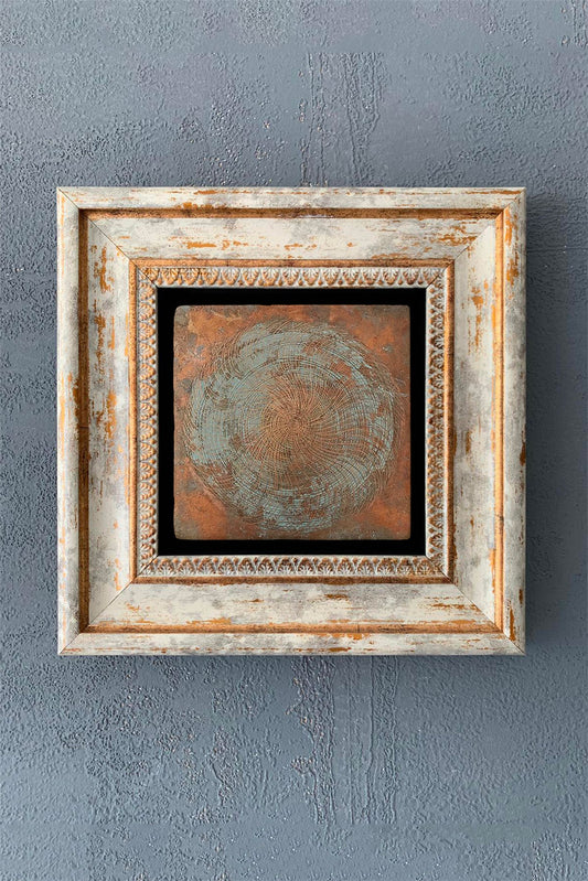 SINGLE FRAME NATURAL STONE WALL DECOR / CDD1-40-1057 (WALL DECOR)