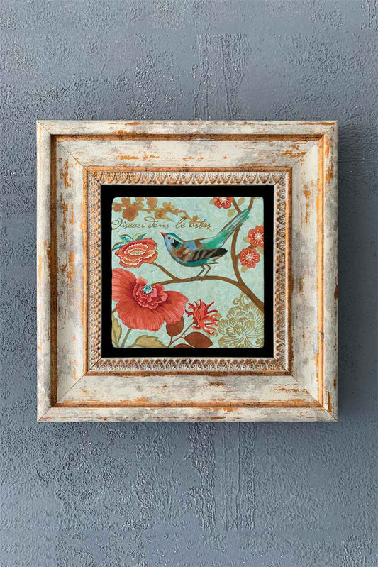 SINGLE FRAME NATURAL STONE WALL DECOR / CDD1-40-1260 (WALL DECOR)