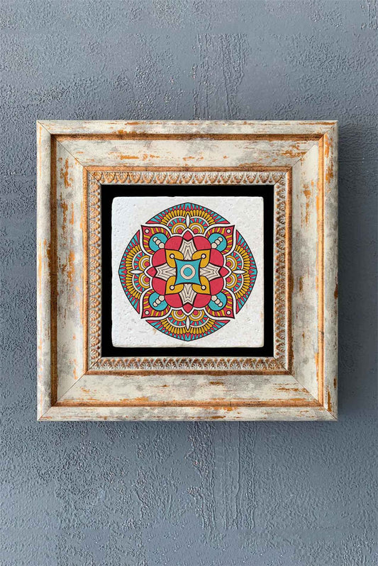 SINGLE FRAME NATURAL STONE WALL DECOR / CDD1-40-1280 (WALL DECOR)