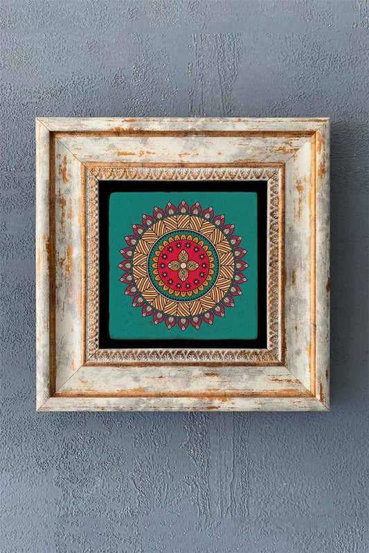 SINGLE FRAME NATURAL STONE WALL DECOR / CDD1-40-1350 (WALL DECOR)