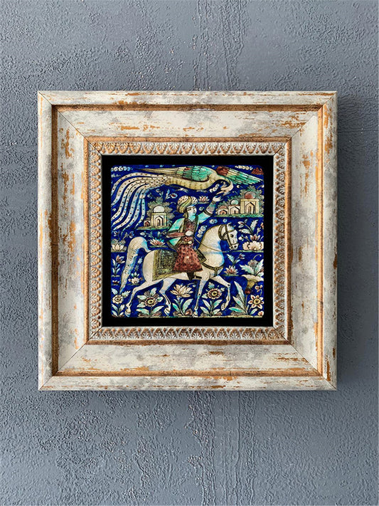 SINGLE FRAME NATURAL STONE WALL DECOR / CDD1-40-290 (WALL DECOR)