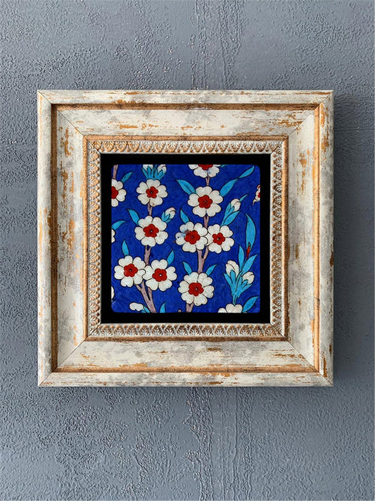 SINGLE FRAME NATURAL STONE WALL DECOR / CDD1-40-251 (WALL DECOR)