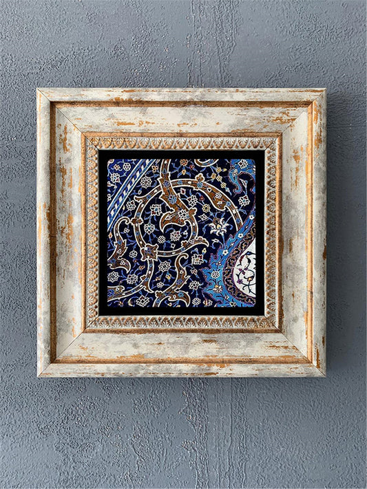 SINGLE FRAME NATURAL STONE WALL DECOR / CDD1-40-304 (WALL DECOR)