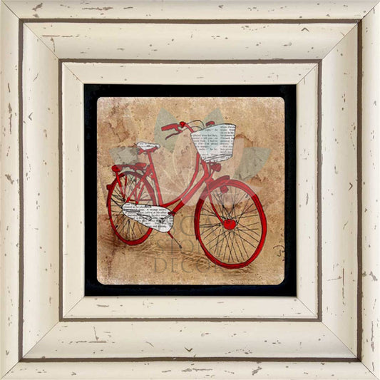 SINGLE FRAME NATURAL STONE WALL DECOR / CDD-30-030 (WALL DECOR)