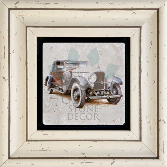 SINGLE FRAME NATURAL STONE WALL DECOR / CDD-30-040 (WALL DECOR)