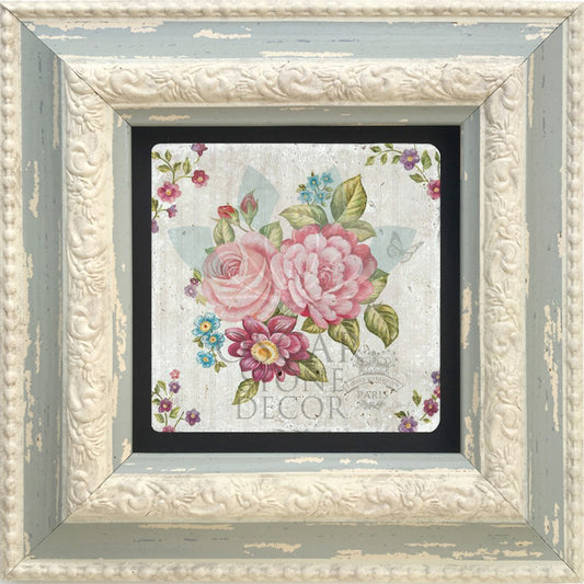 SINGLE FRAME NATURAL STONE WALL DECOR / CDD-10-003 (WALL DECOR)