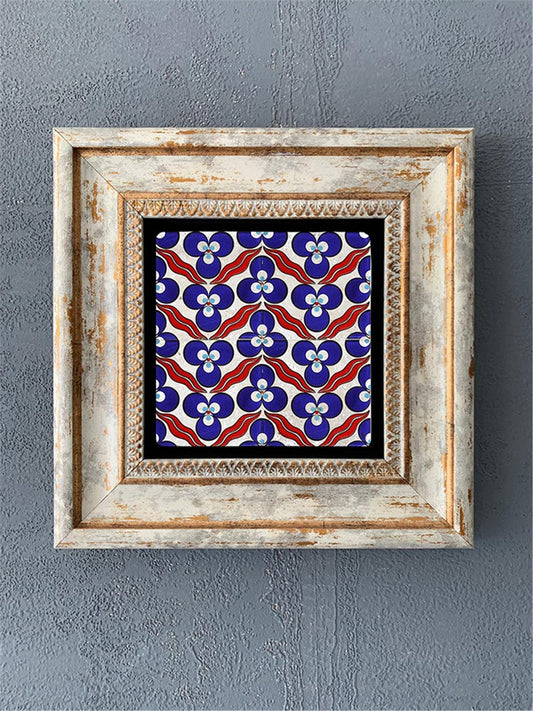 SINGLE FRAME NATURAL STONE WALL DECOR / CDD1-40-182 (WALL DECOR)