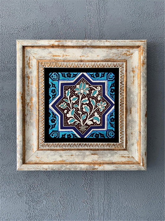 SINGLE FRAME NATURAL STONE WALL DECOR / CDD1-40-275 (WALL DECOR)
