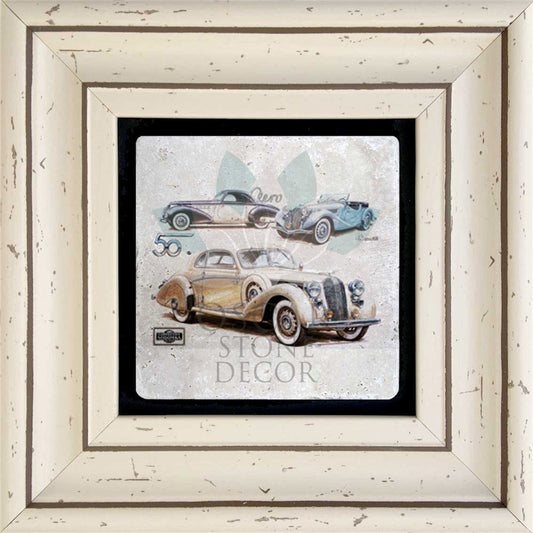 SINGLE FRAME NATURAL STONE WALL DECOR / CDD-30-038 (WALL DECOR)