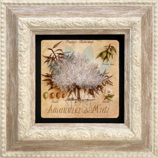 SINGLE FRAME NATURAL STONE WALL DECOR / CDD-20-073 (WALL DECOR)