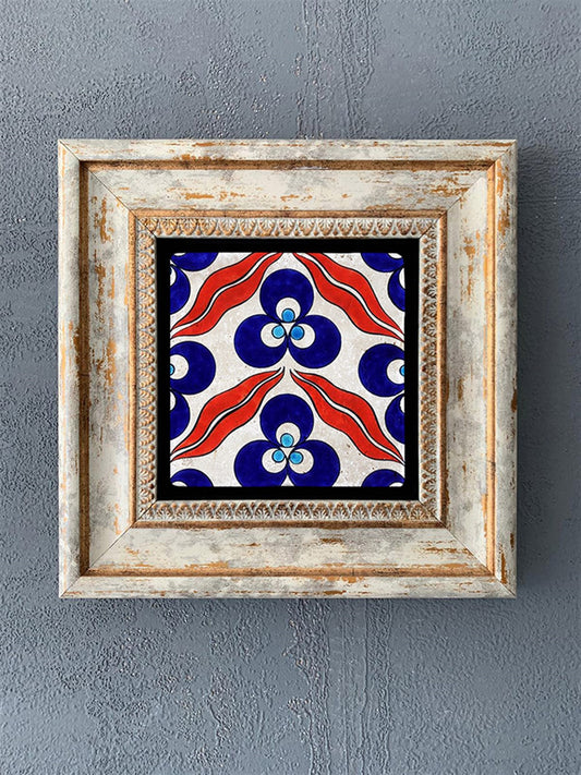 SINGLE FRAME NATURAL STONE WALL DECOR / CDD1-40-282 (WALL DECOR)