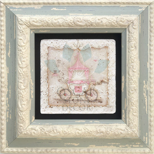 SINGLE FRAME NATURAL STONE WALL DECOR / CDD-10-085 (WALL DECOR)
