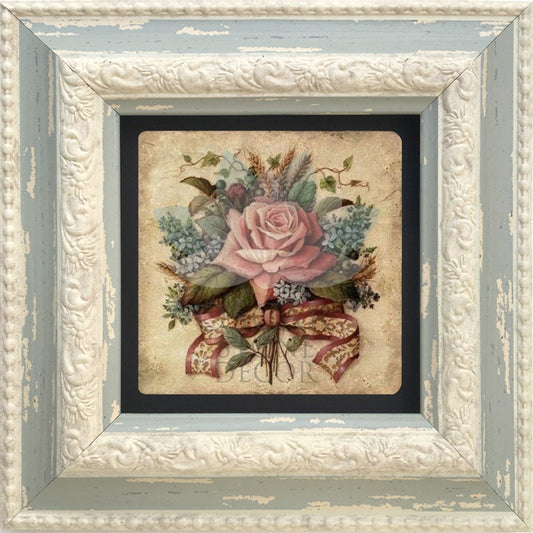 SINGLE FRAME NATURAL STONE WALL DECOR / CDD-10-011 (WALL DECOR)