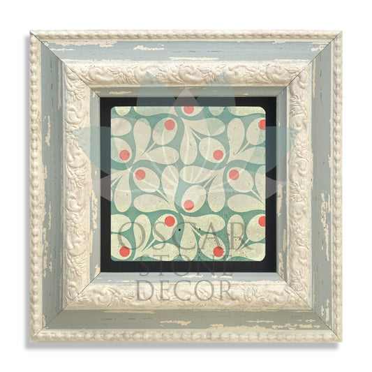 SINGLE FRAME NATURAL STONE WALL DECOR / CDD-10-090 (WALL DECOR)