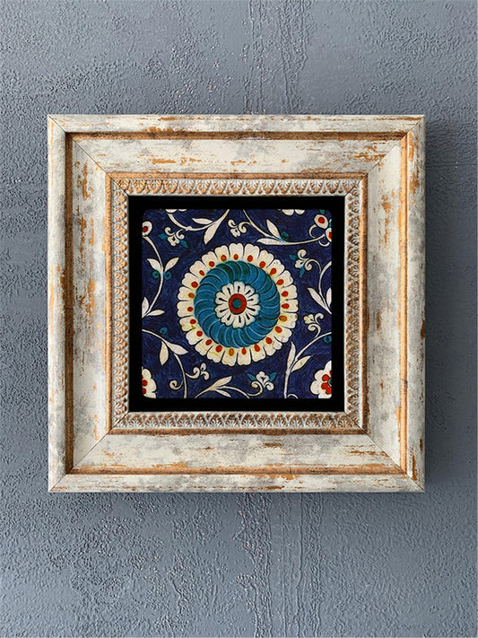 SINGLE FRAME NATURAL STONE WALL DECOR / CDD1-40-241 (WALL DECOR)