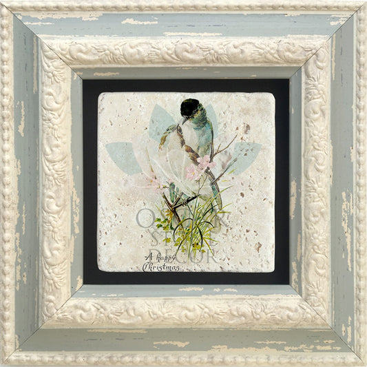 SINGLE FRAME NATURAL STONE WALL DECOR / CDD-10-061 (WALL DECOR)