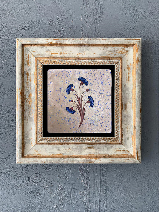 SINGLE FRAME NATURAL STONE WALL DECOR / CDD1-40-482 (WALL DECOR)