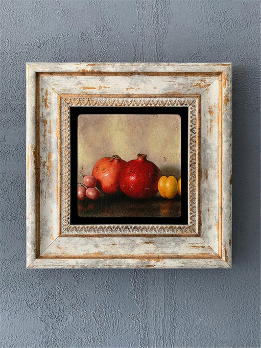 SINGLE FRAME NATURAL STONE WALL DECOR / CDD1-40-477 (WALL DECOR)