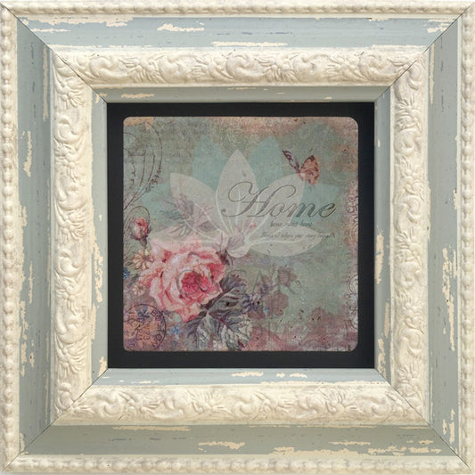SINGLE FRAME NATURAL STONE WALL DECOR / CDD-10-010 (WALL DECOR)