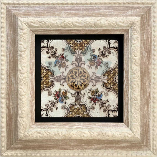 SINGLE FRAME NATURAL STONE WALL DECOR / CDD-20-062 (WALL DECOR)