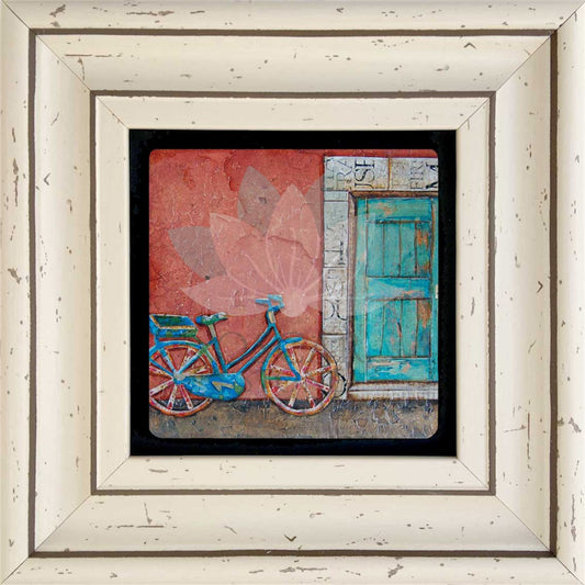 SINGLE FRAME NATURAL STONE WALL DECOR / CDD-30-033 (WALL DECOR)