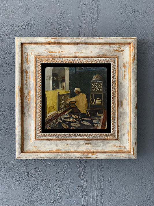 SINGLE FRAME NATURAL STONE WALL DECOR / CDD1-40-180 (WALL DECOR)