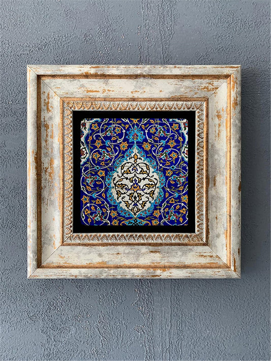 SINGLE FRAME NATURAL STONE WALL DECOR / CDD1-40-305 (WALL DECOR)