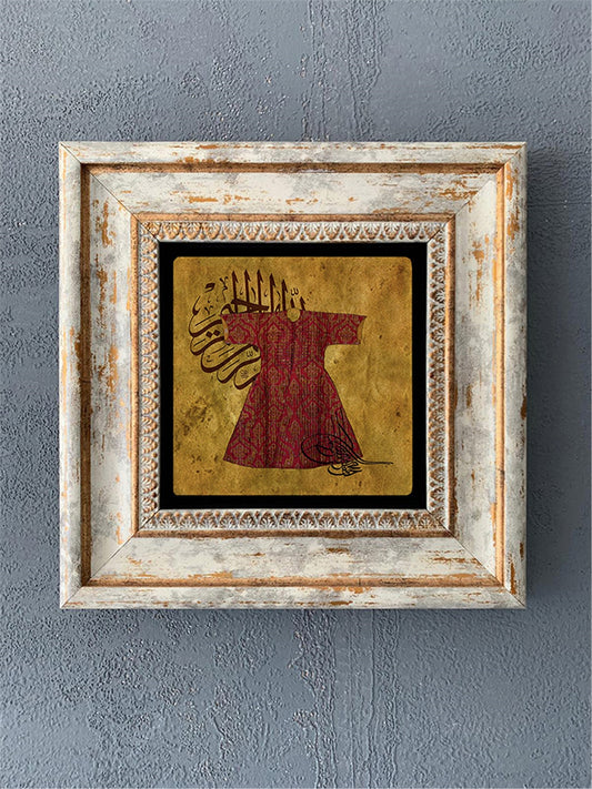 SINGLE FRAME NATURAL STONE WALL DECOR / CDD1-40-150 (WALL DECOR)
