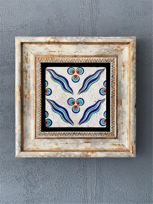 SINGLE FRAME NATURAL STONE WALL DECOR / CDD1-40-185 (WALL DECOR)