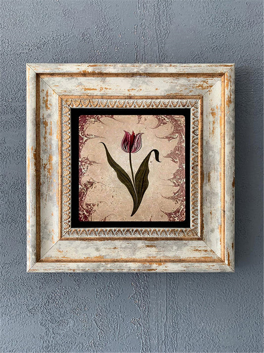 SINGLE FRAME NATURAL STONE WALL DECOR / CDD1-40-500 (WALL DECOR)
