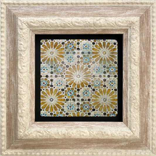 SINGLE FRAME NATURAL STONE WALL DECOR / CDD-20-053 (WALL DECOR)