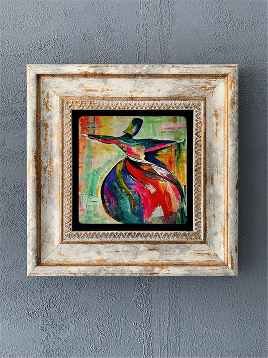 SINGLE FRAME NATURAL STONE WALL DECOR / CDD1-40-080 (WALL DECOR)