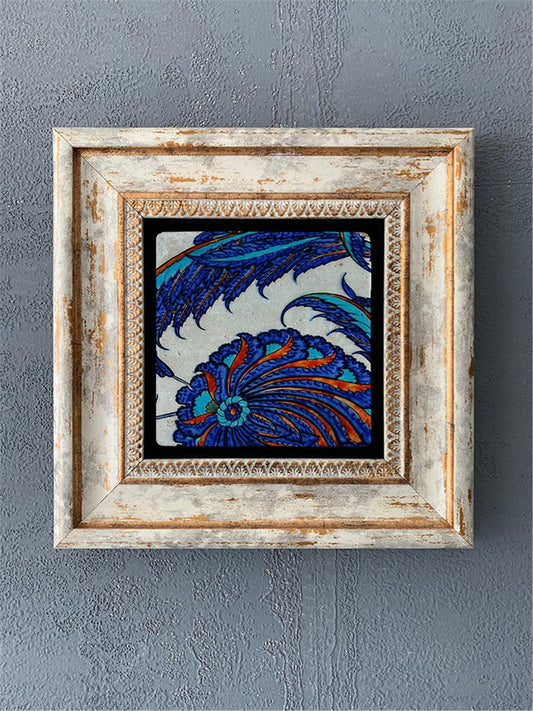 SINGLE FRAME NATURAL STONE WALL DECOR / CDD1-40-250 (WALL DECOR)