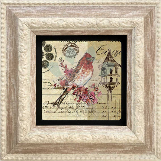 SINGLE FRAME NATURAL STONE WALL DECOR / CDD-20-020 (WALL DECOR)