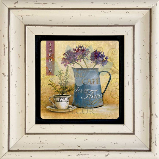 SINGLE FRAME NATURAL STONE WALL DECOR / CDD-30-003 (WALL DECOR)